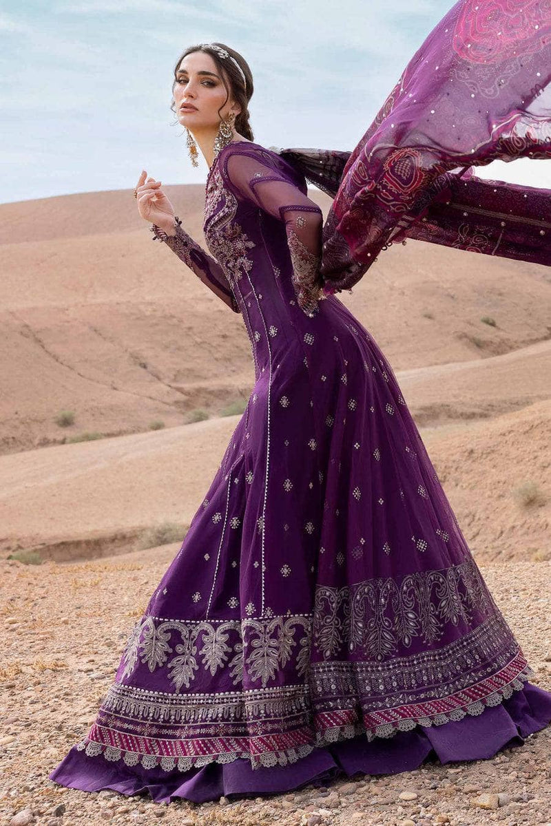Maria.B Lawn Volume-25 Design 7B Unstitched 3 Piece - Multicolour