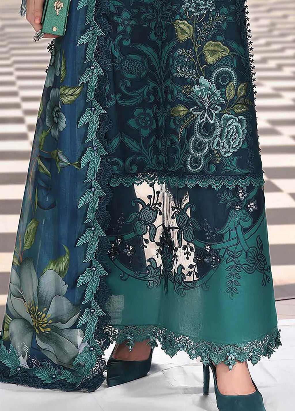 Maria.B Eid Festive Luxury Lawn Unstitched 3 Piece