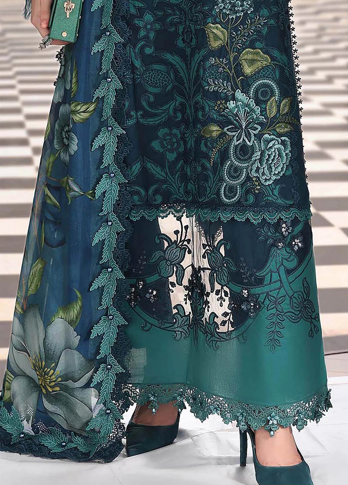 Maria.B Eid Festive Luxury Lawn Unstitched 3 Piece