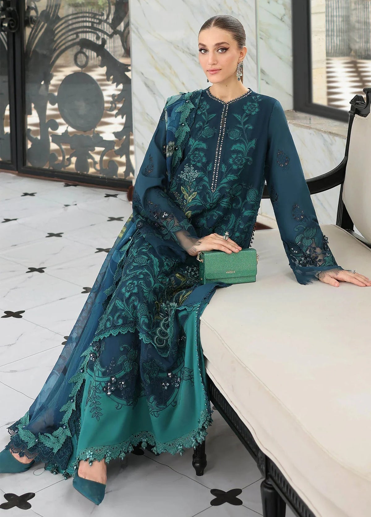 Maria.B Eid Festive Luxury Lawn Unstitched 3 Piece