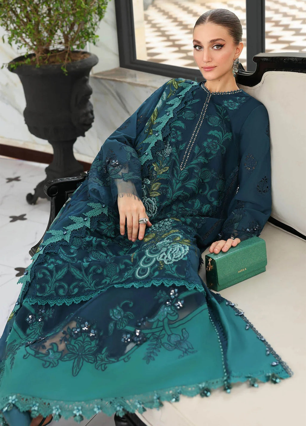 Maria.B Eid Festive Luxury Lawn Unstitched 3 Piece