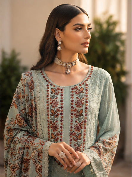Ramsha Unstitched 3 Piece
