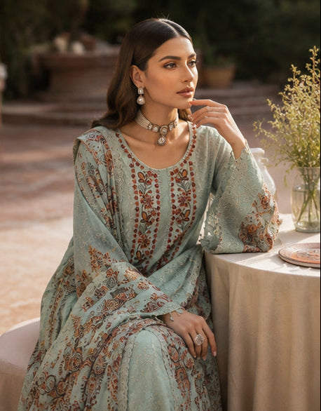 Ramsha Unstitched 3 Piece
