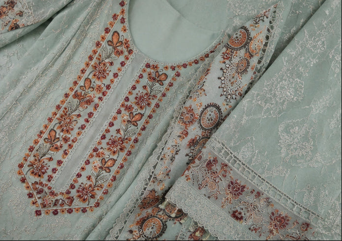 Ramsha Unstitched 3 Piece