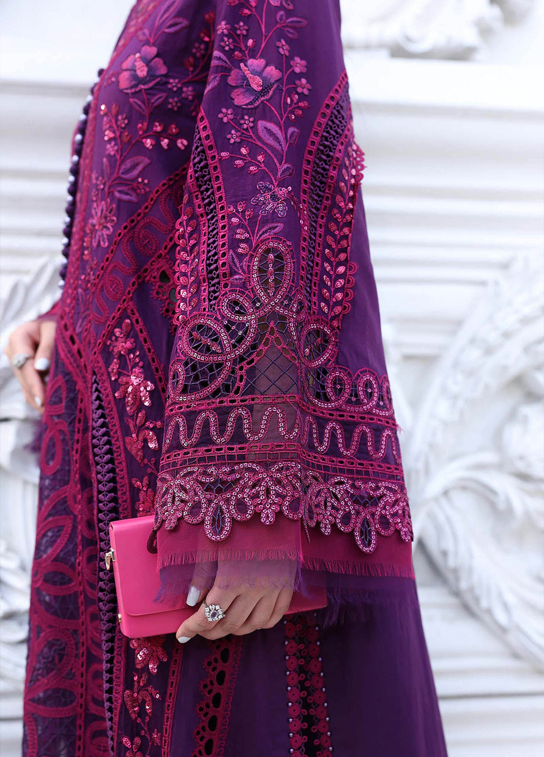 Maria.B Lawn Volume-26 Design D14 Unstitched 3 Piece - Multicolour