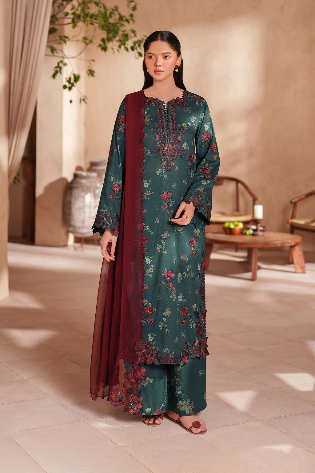 Iznik Eid Lawn '26 EL-11 Unstitched 3 Piece - Multicolour