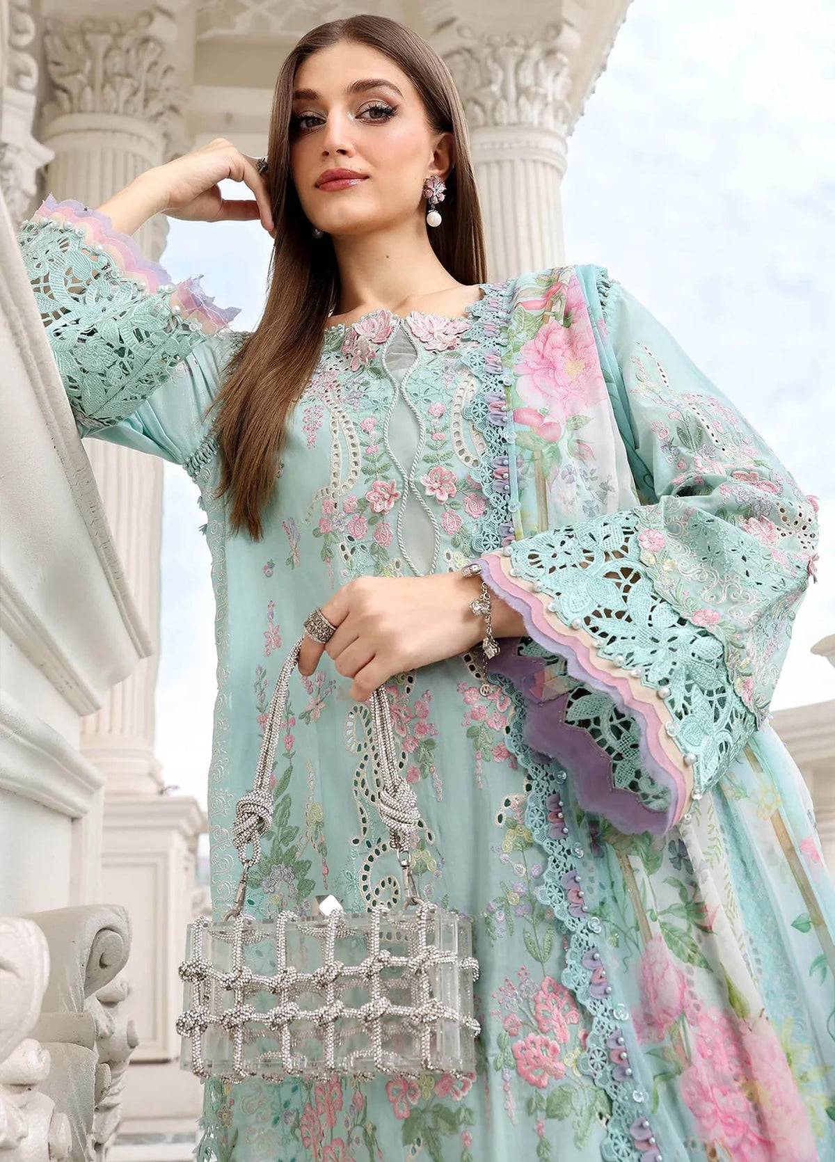 Maria.B Eid Festive Luxury Lawn Unstitched 3 Piece