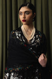 Satori by Zara Shahjahan TAKUMI-D10 Unstitched 3 Piece - Black