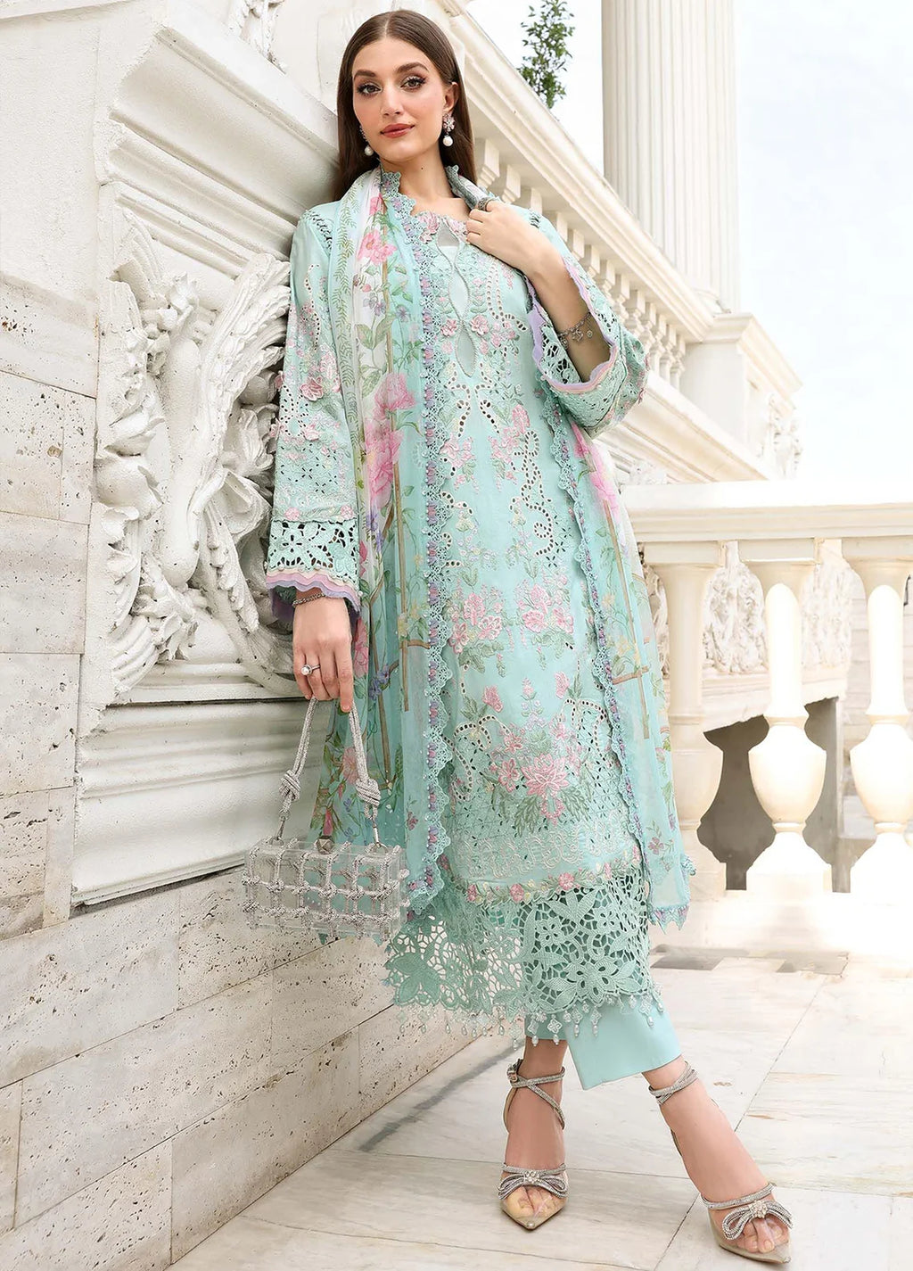 Maria.B Eid Festive Luxury Lawn Unstitched 3 Piece