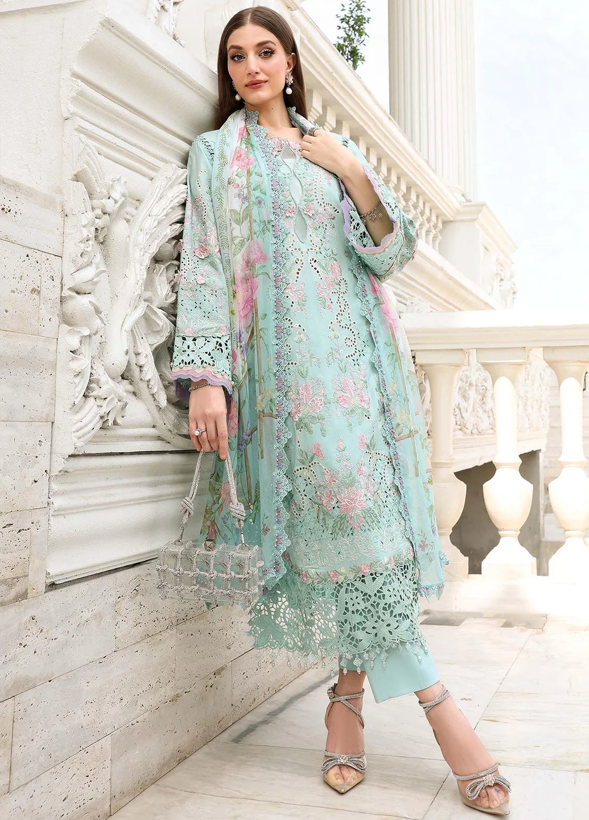 Maria.B Eid Festive Luxury Lawn Unstitched 3 Piece
