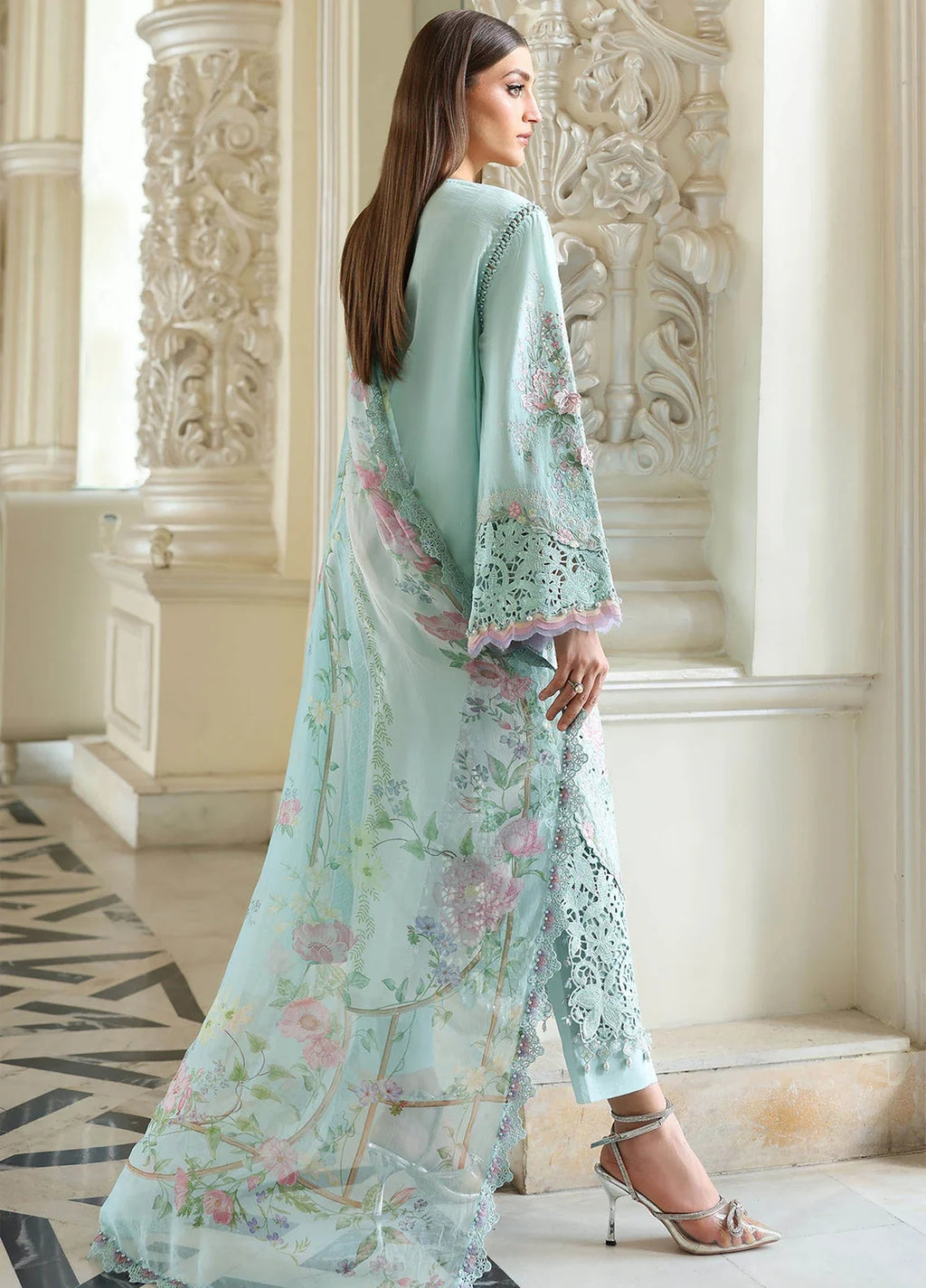 Maria.B Eid Festive Luxury Lawn Unstitched 3 Piece
