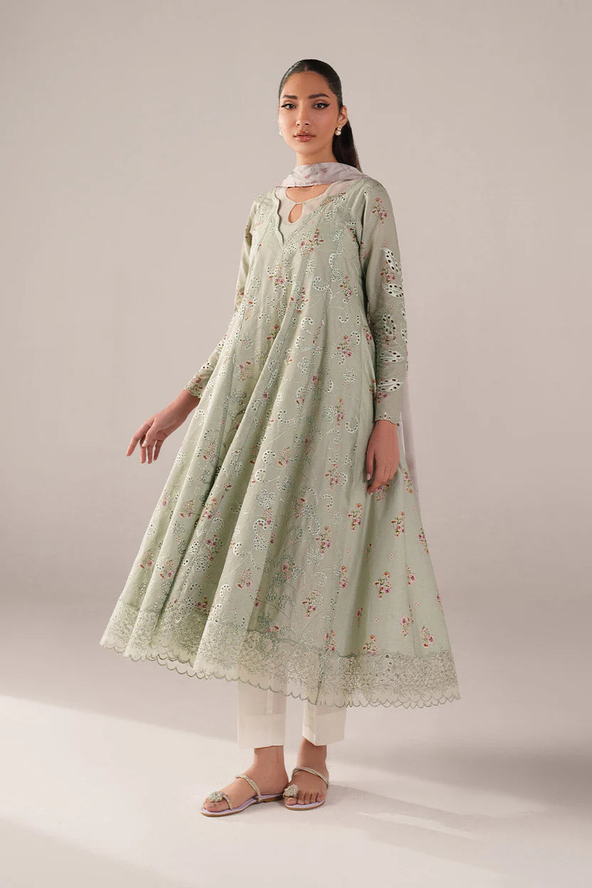 Iznik Spring Summer '26 SS-03 Unstitched 3 Piece - Sage Green