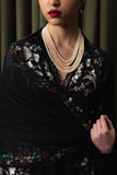 Satori by Zara Shahjahan TAKUMI-D10 Unstitched 3 Piece - Black