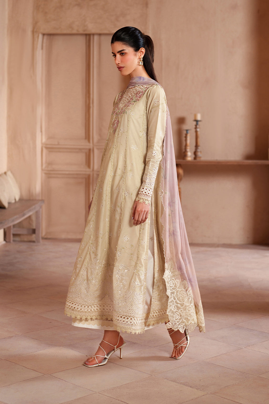 Iznik Eid Lawn '26 EL-10 Unstitched 3 Piece - Multicolour