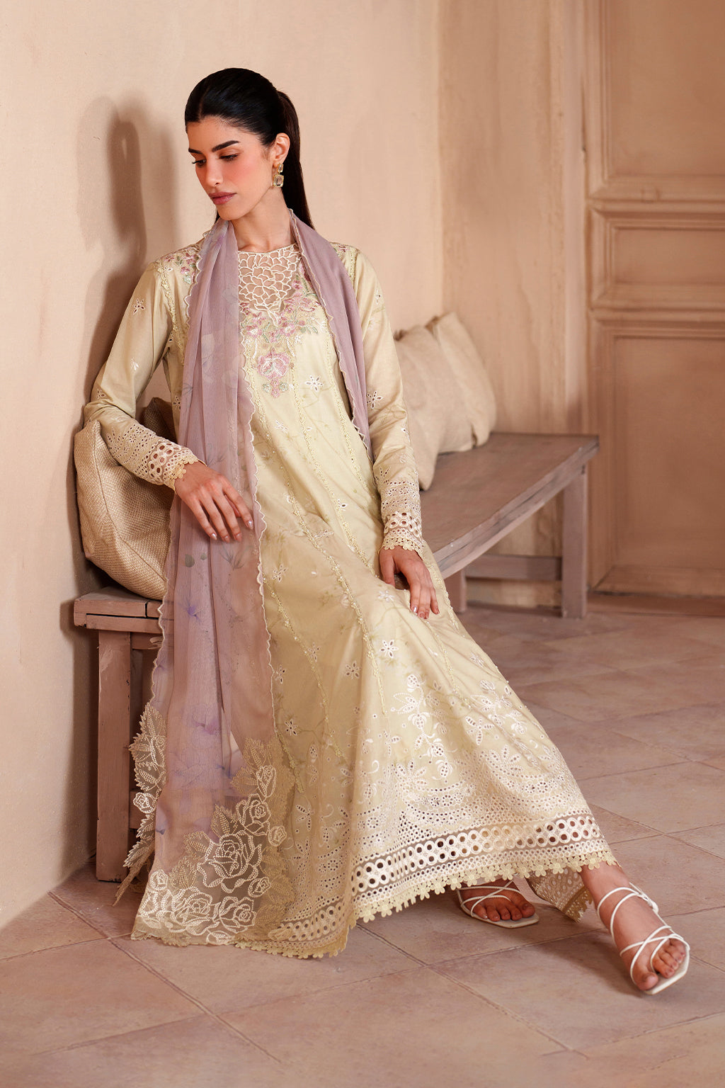 Iznik Eid Lawn '26 EL-10 Unstitched 3 Piece - Multicolour