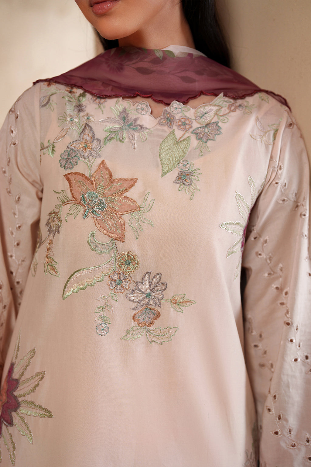 Iznik Eid Lawn '26 EL-04 Unstitched 3 Piece - Blush Pink