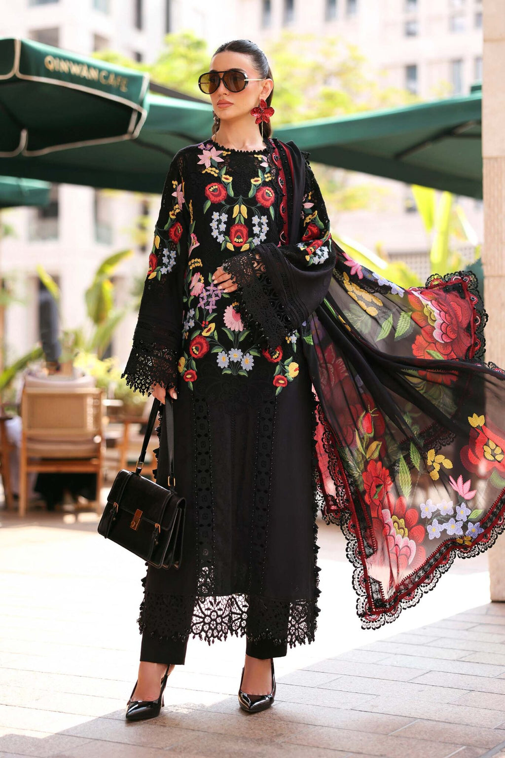 Maria.B Lawn Volume-26 Design 10B Unstitched 3 Piece - Multicolour