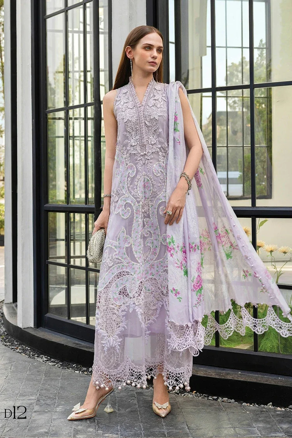 Maria.B Eid Festive Luxury Lawn Unstitched 3 Piece