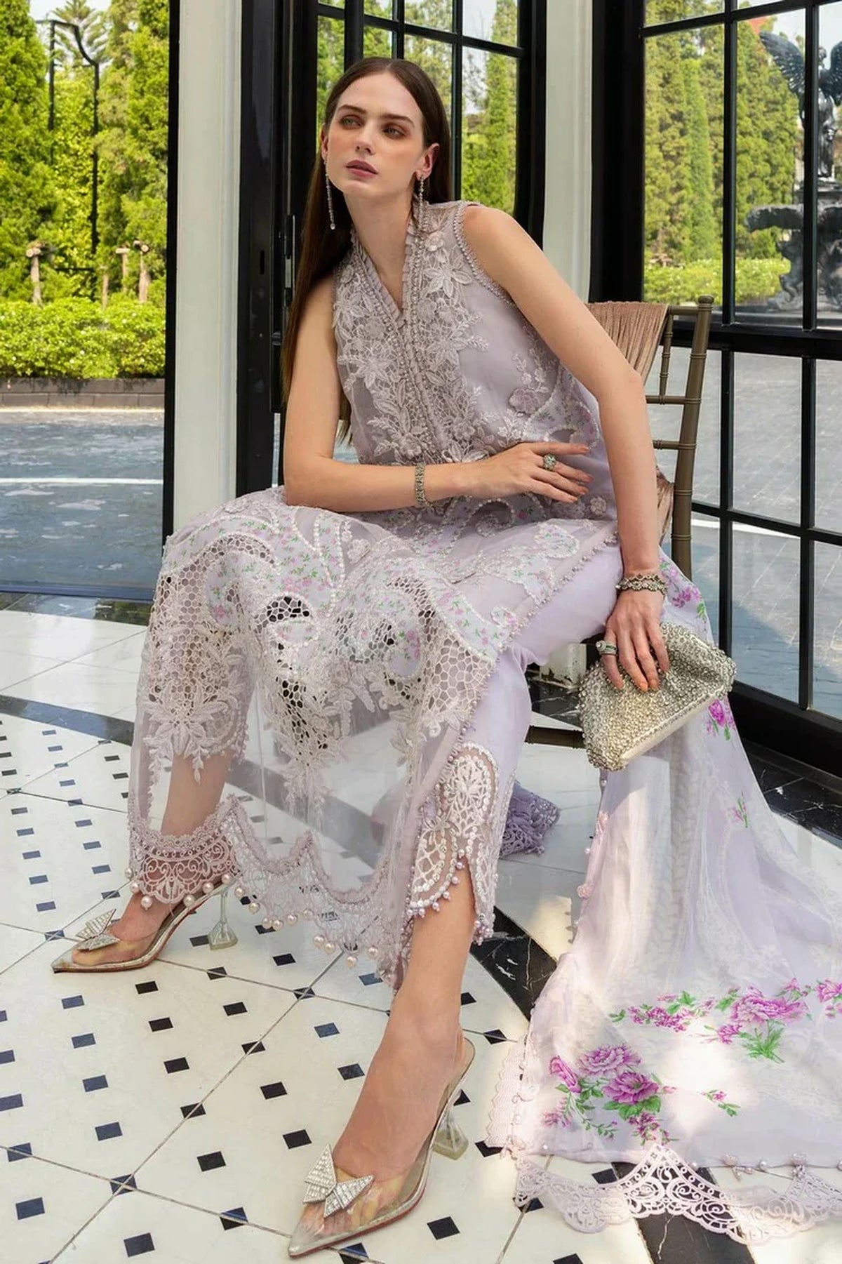 Maria.B Eid Festive Luxury Lawn Unstitched 3 Piece