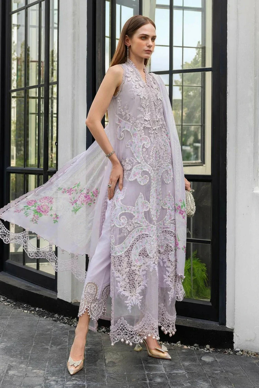 Maria.B Eid Festive Luxury Lawn Unstitched 3 Piece