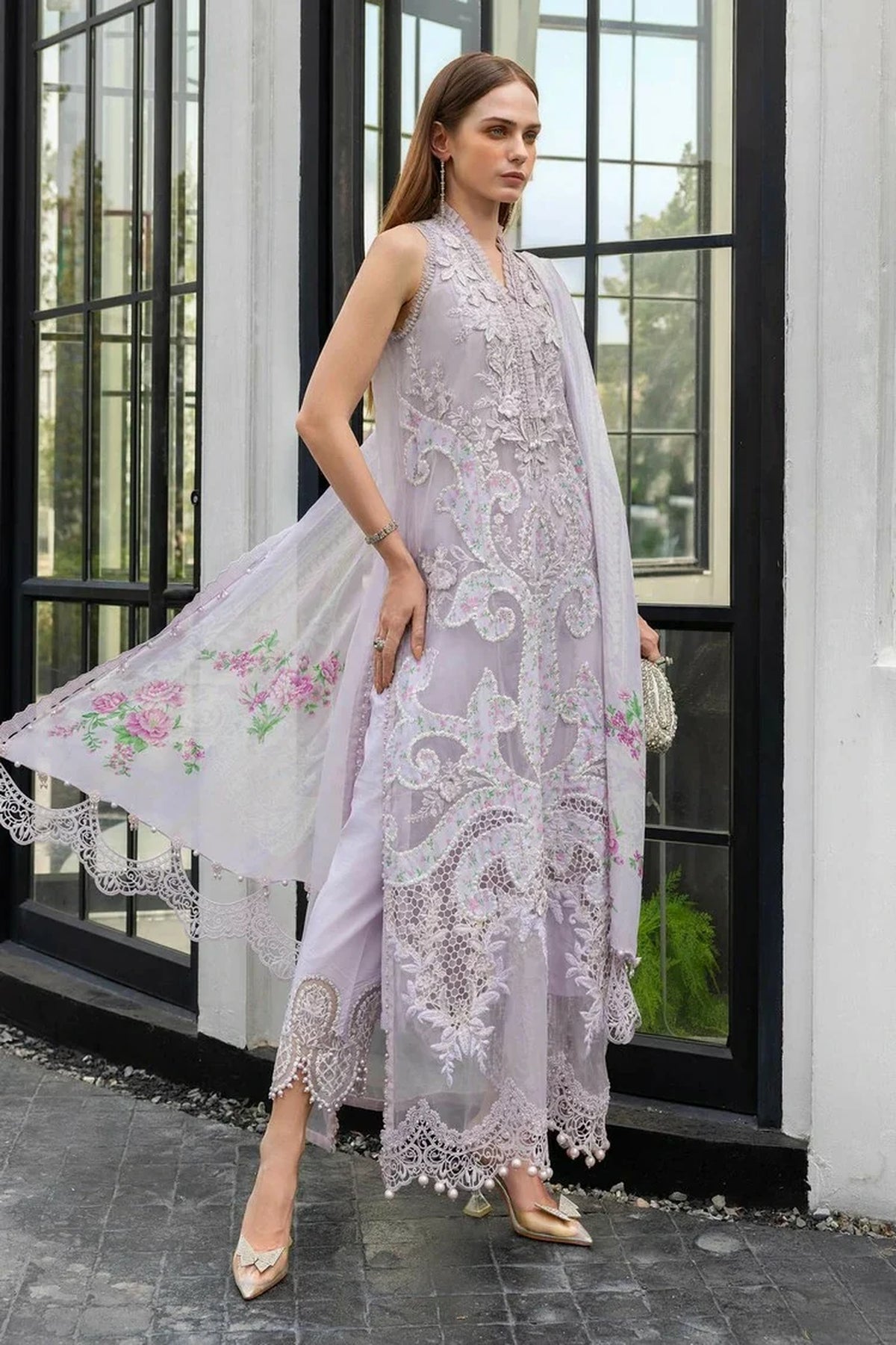 Maria.B Eid Festive Luxury Lawn Unstitched 3 Piece