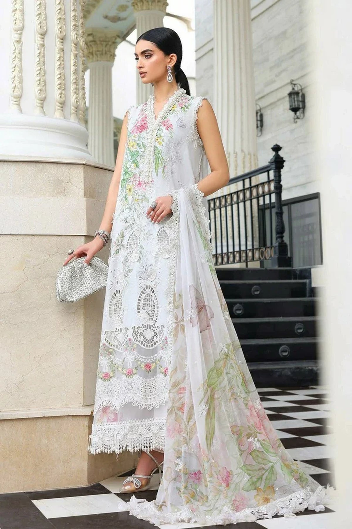 Maria.B Eid Festive Luxury Lawn Unstitched 3 Piece