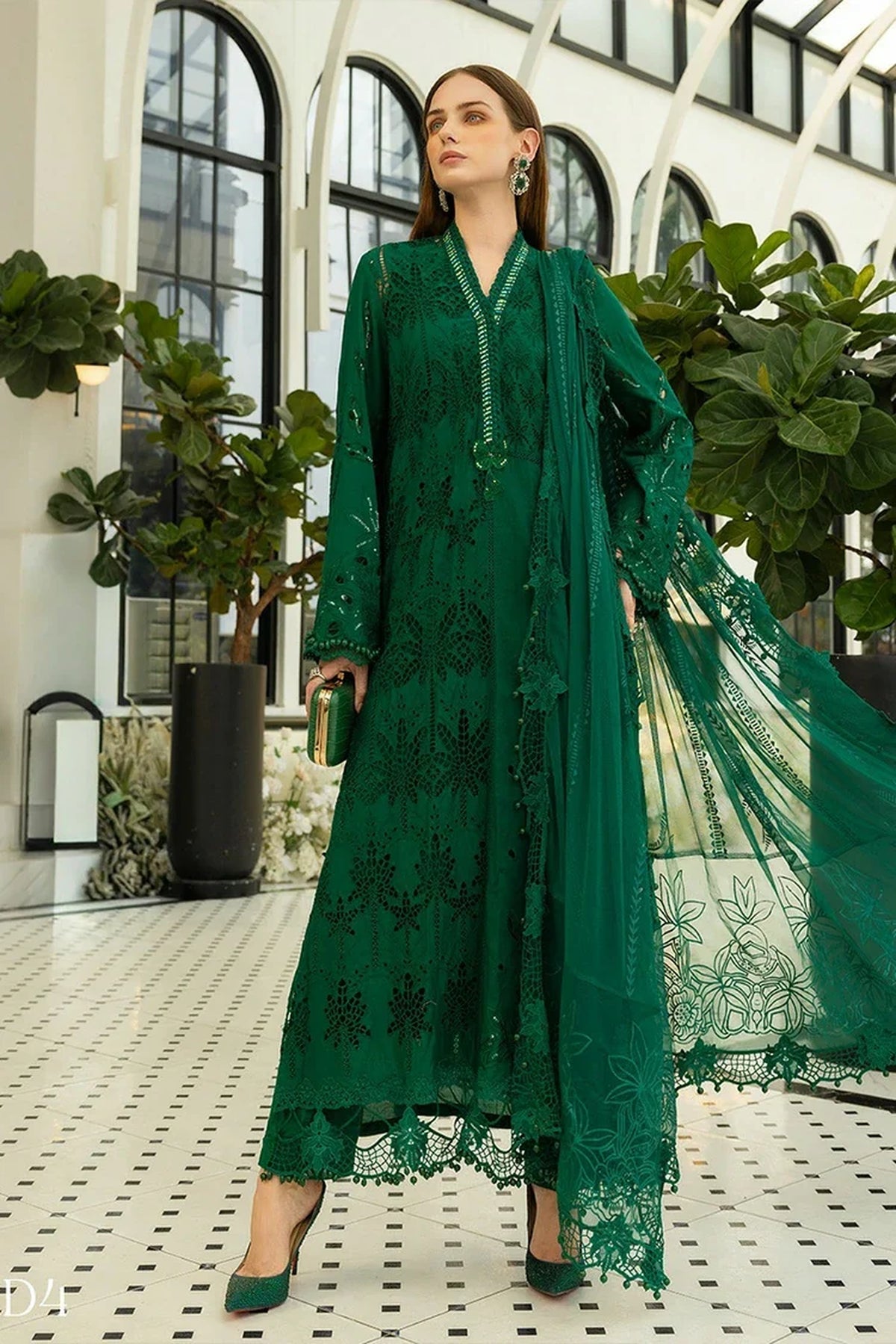Maria.B Eid Festive Luxury Lawn Unstitched 3 Piece