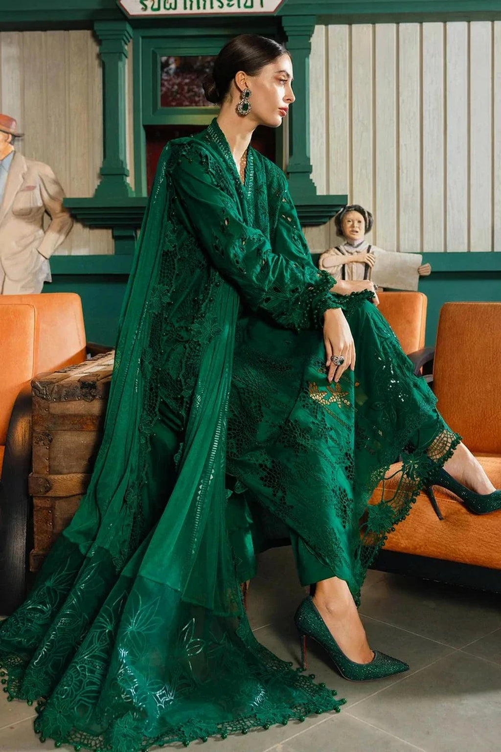 Maria.B Eid Festive Luxury Lawn Unstitched 3 Piece