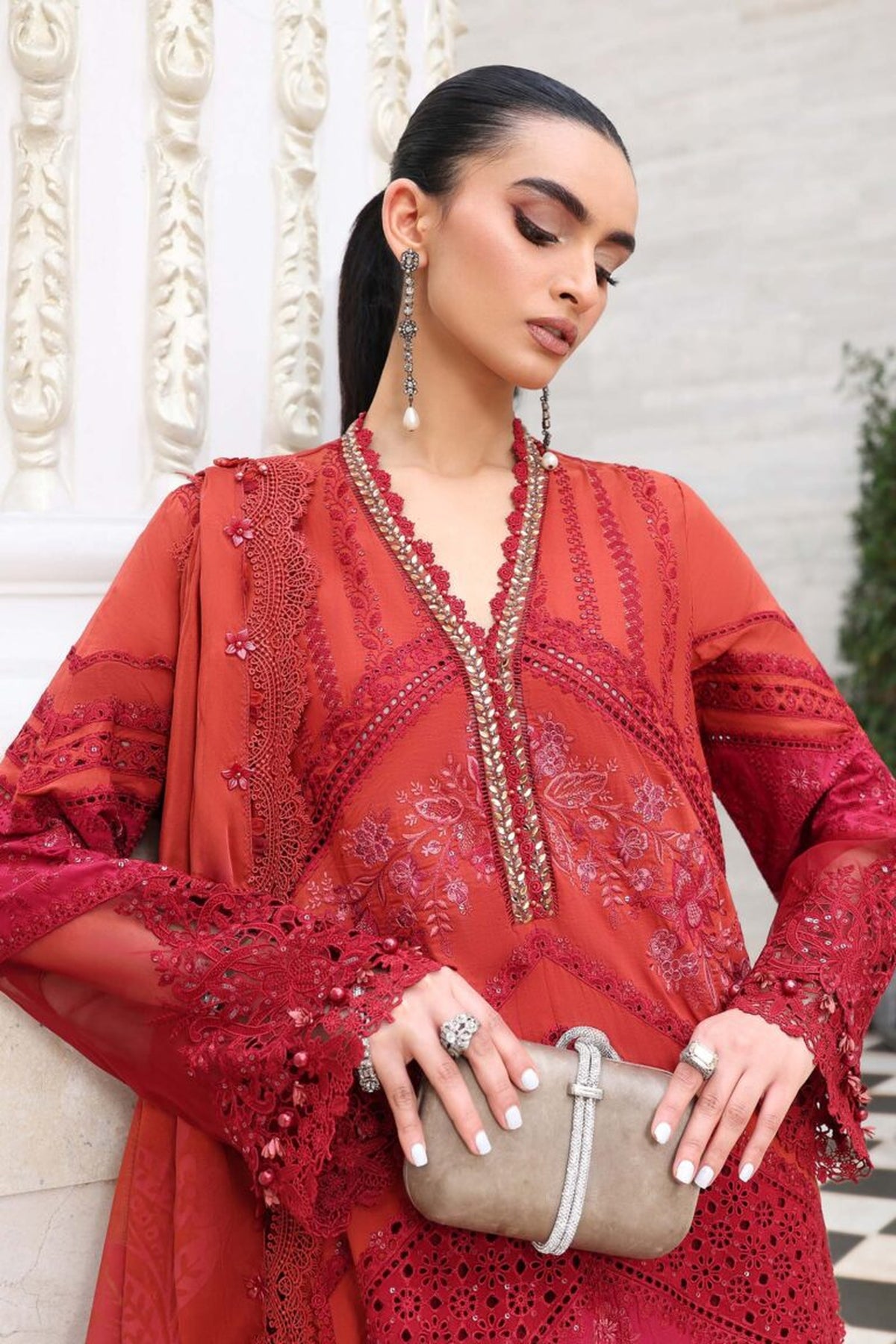 Maria.B Eid Festive Luxury Lawn Unstitched 3 Piece