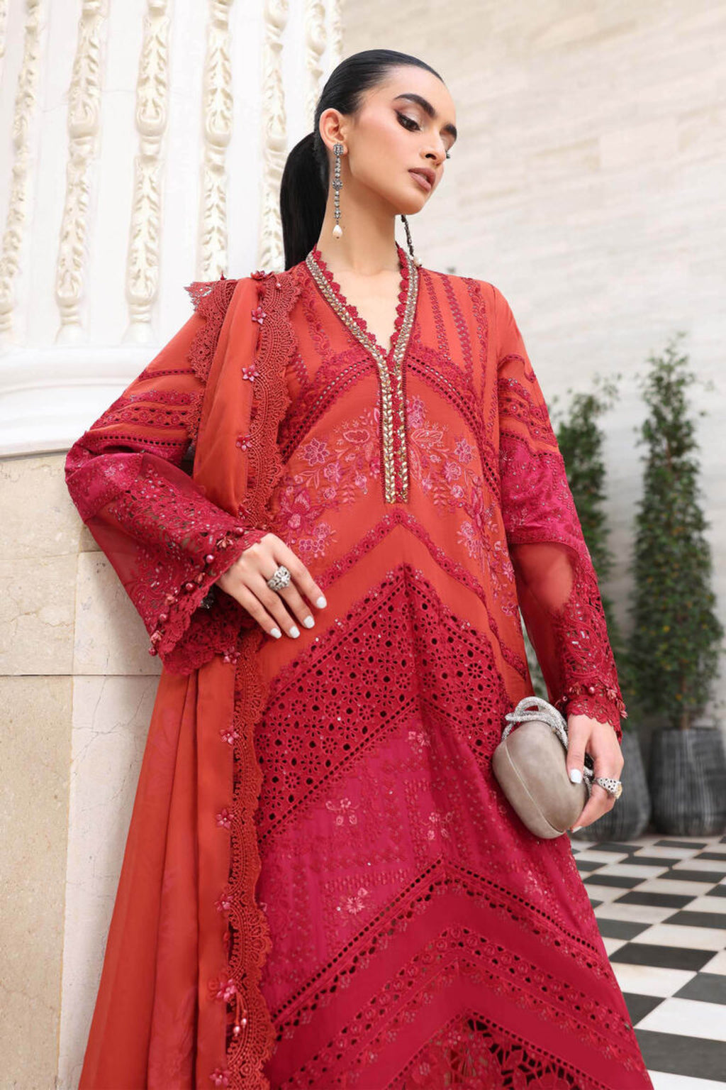 Maria.B Eid Festive Luxury Lawn Unstitched 3 Piece