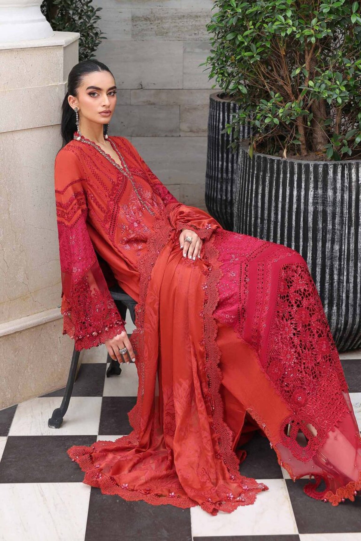 Maria.B Eid Festive Luxury Lawn Unstitched 3 Piece