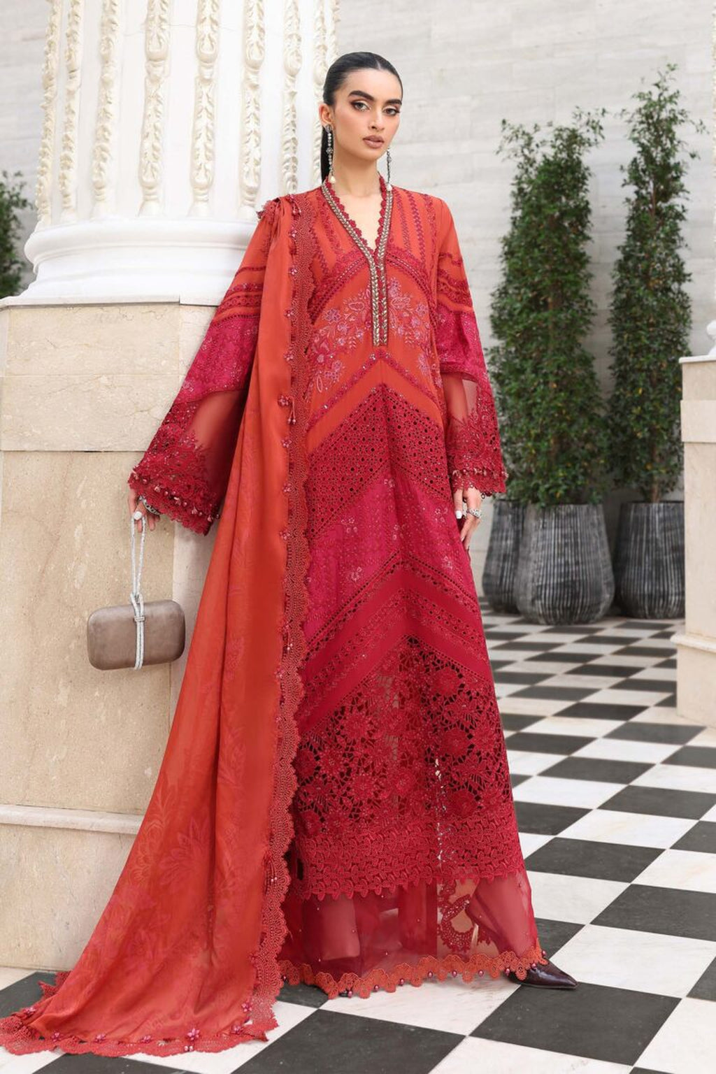 Maria.B Eid Festive Luxury Lawn Unstitched 3 Piece