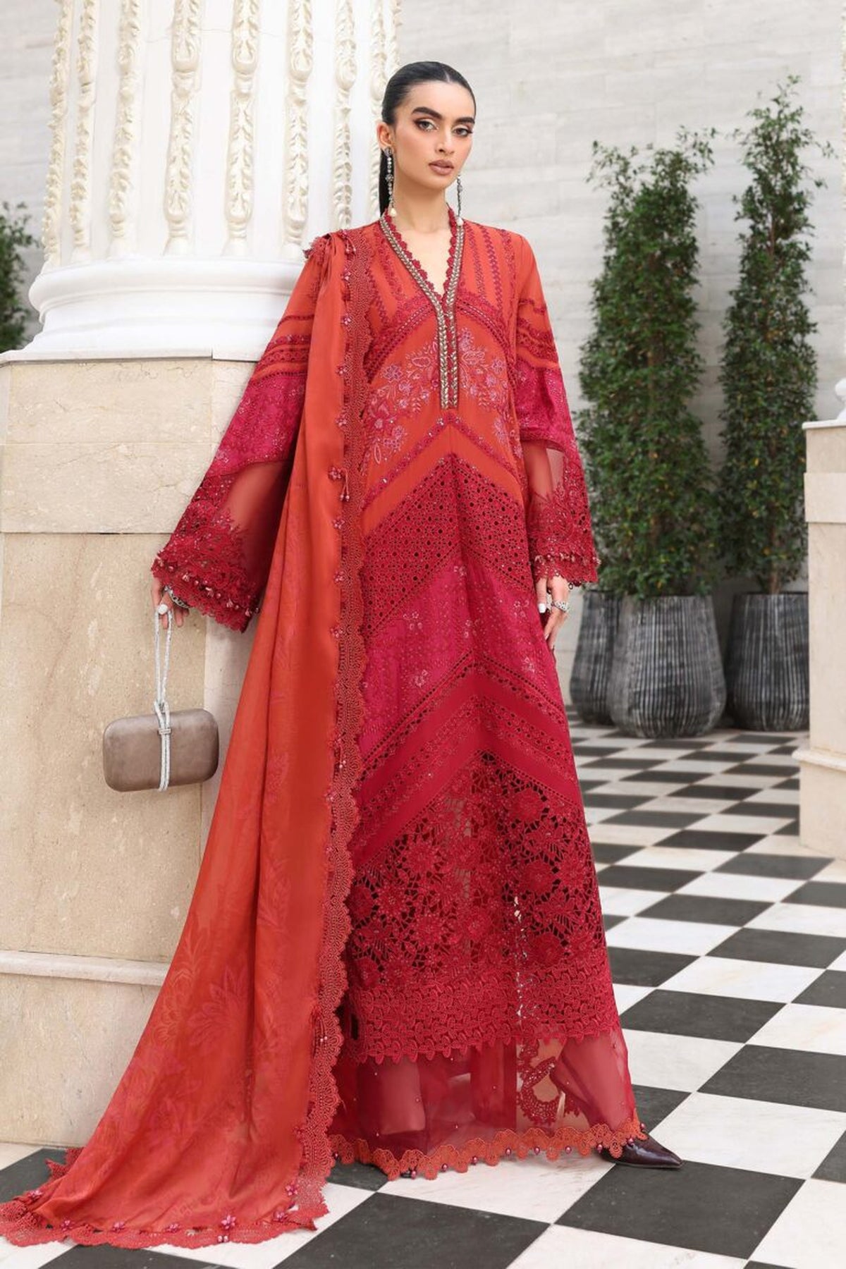 Maria.B Eid Festive Luxury Lawn Unstitched 3 Piece