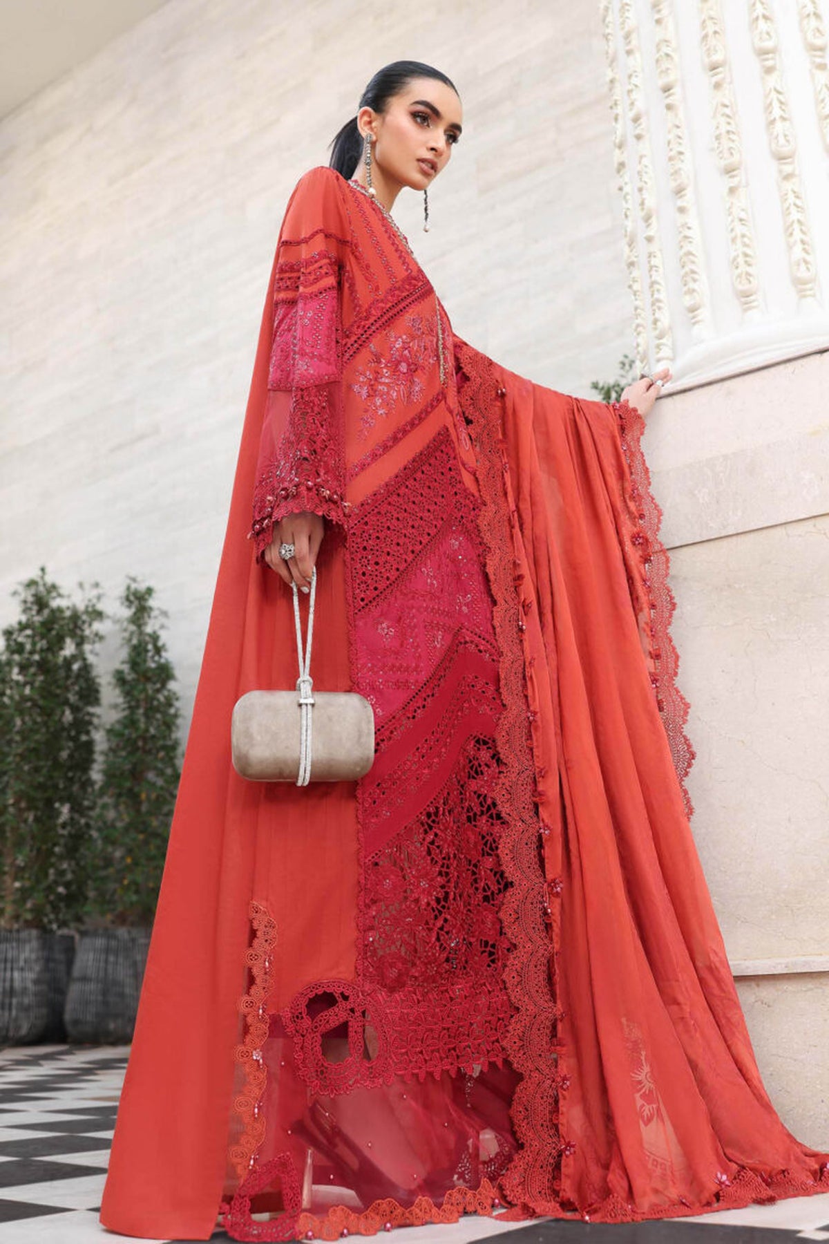 Maria.B Eid Festive Luxury Lawn Unstitched 3 Piece