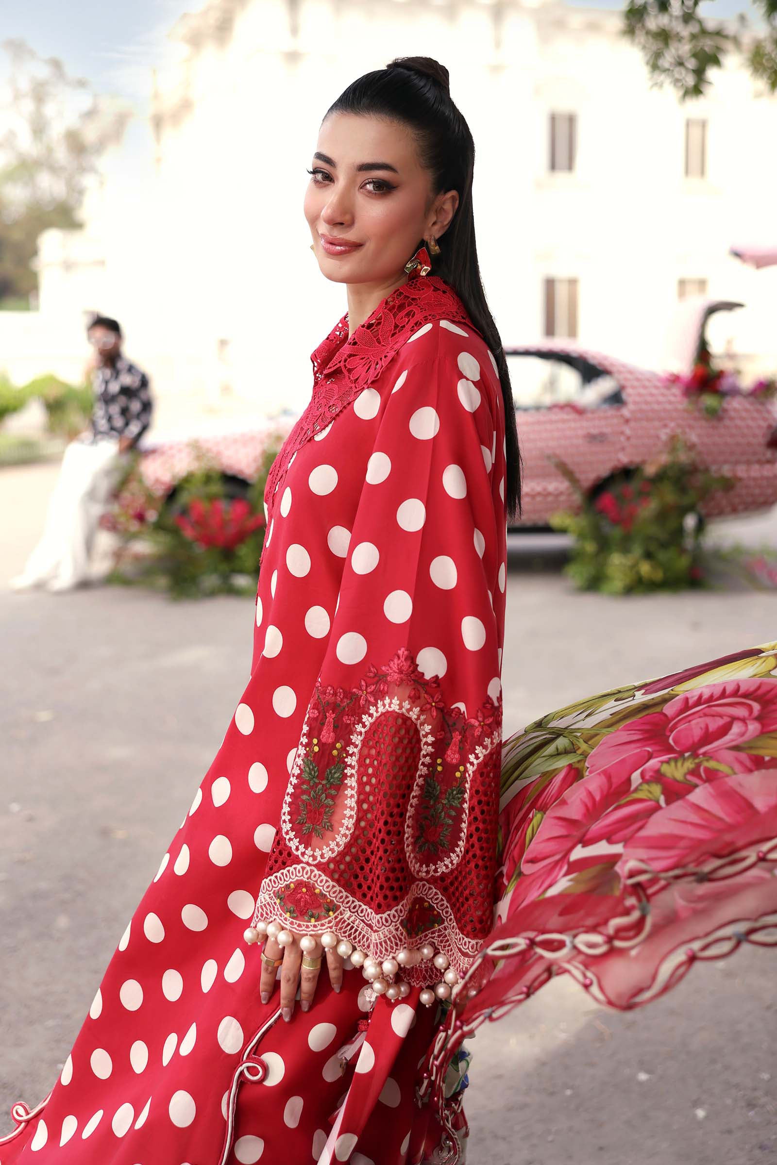 Maria.B M.Prints Volume-30 Design 8B Unstitched 3 Piece - Multicolour