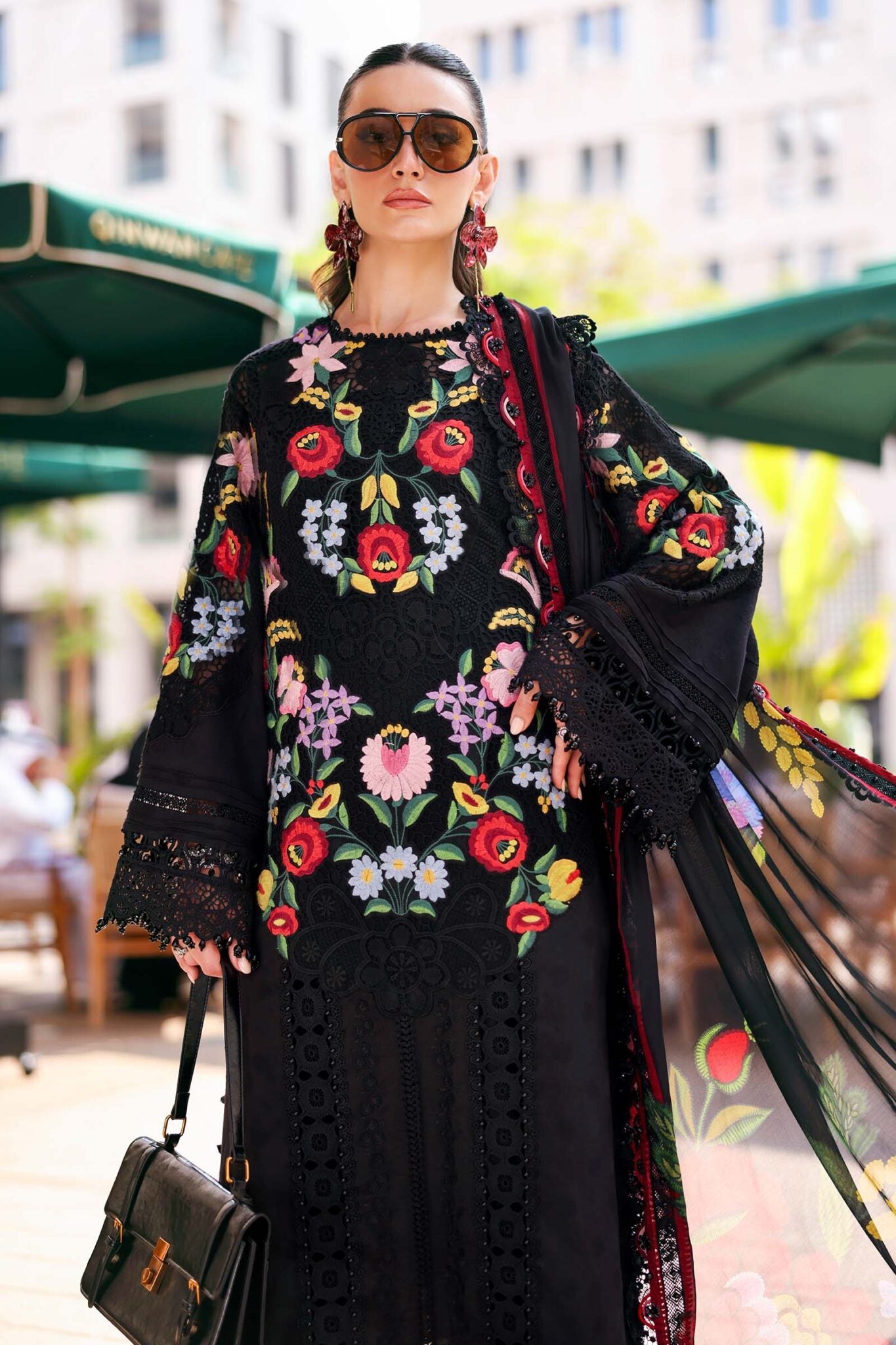 Maria.B Lawn Volume-26 Design 10B Unstitched 3 Piece - Multicolour