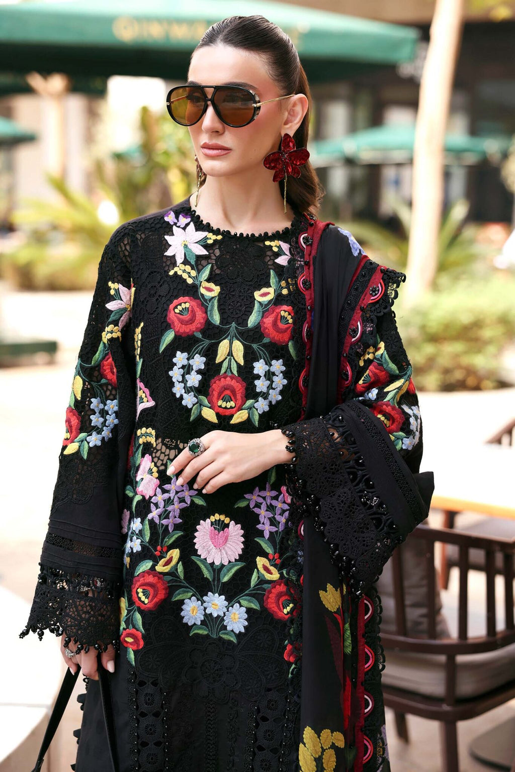 Maria.B Lawn Volume-26 Design 10B Unstitched 3 Piece - Multicolour
