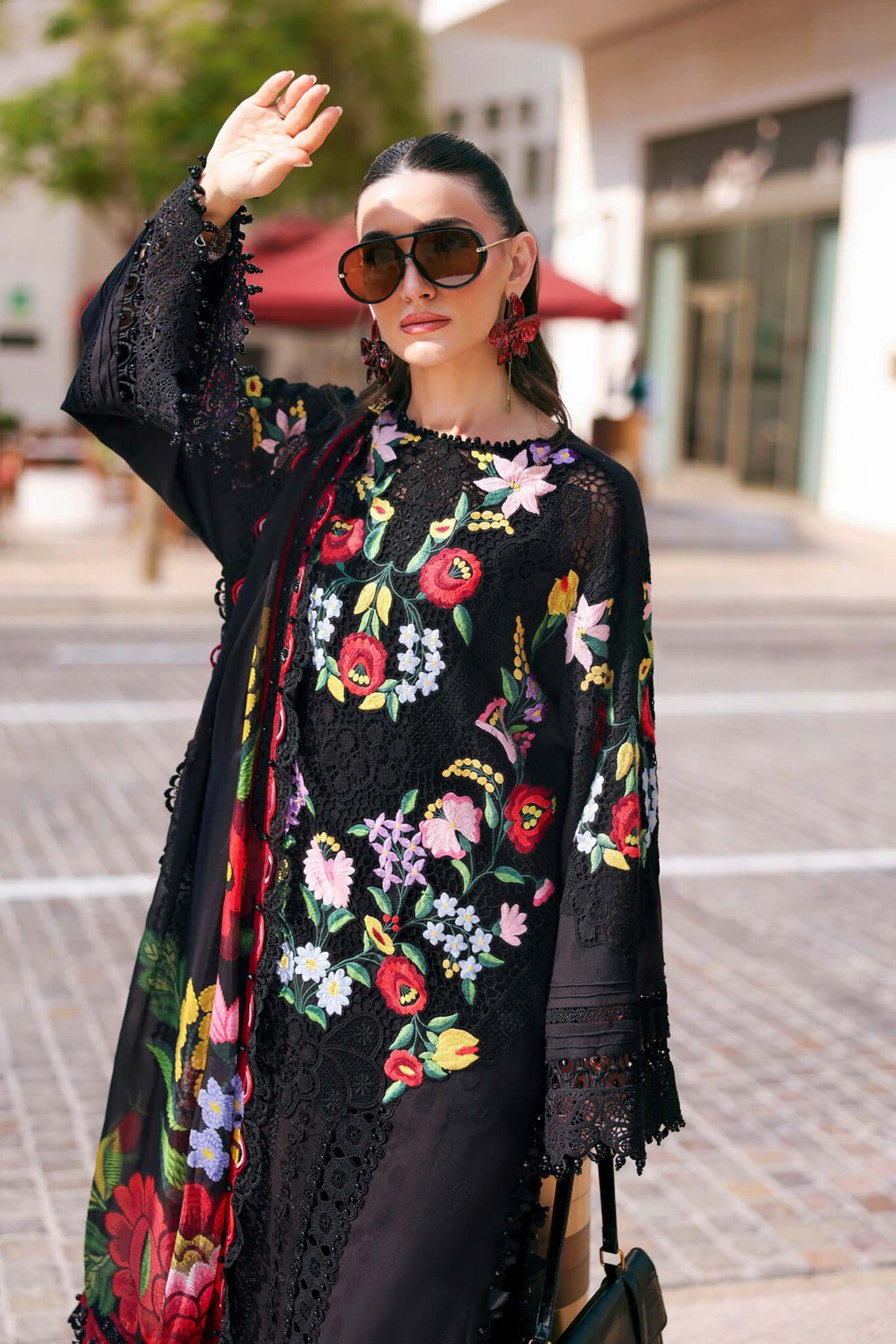 Maria.B Lawn Volume-26 Design 10B Unstitched 3 Piece - Multicolour