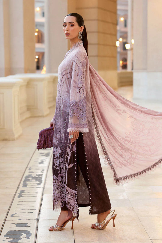 Maria.B Lawn Volume-26 Design 1B Unstitched 3 Piece - Lilac