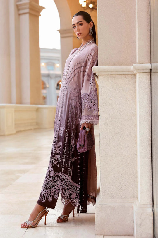 Maria.B Lawn Volume-26 Design 1B Unstitched 3 Piece - Lilac