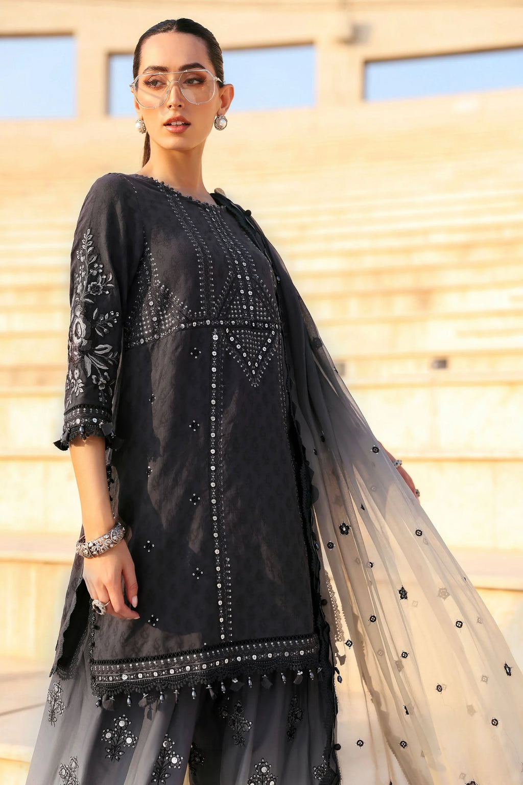 Maria.B Lawn Volume-26 Design 2B Unstitched 3 Piece - Multicolour