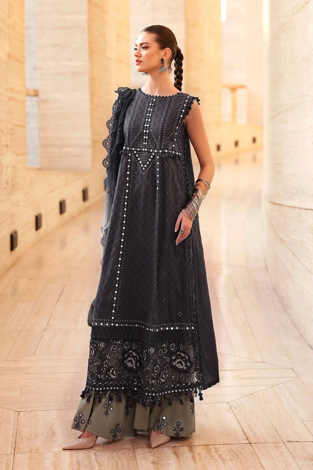 Maria.B Lawn Volume-26 Design 2B Unstitched 3 Piece - Multicolour