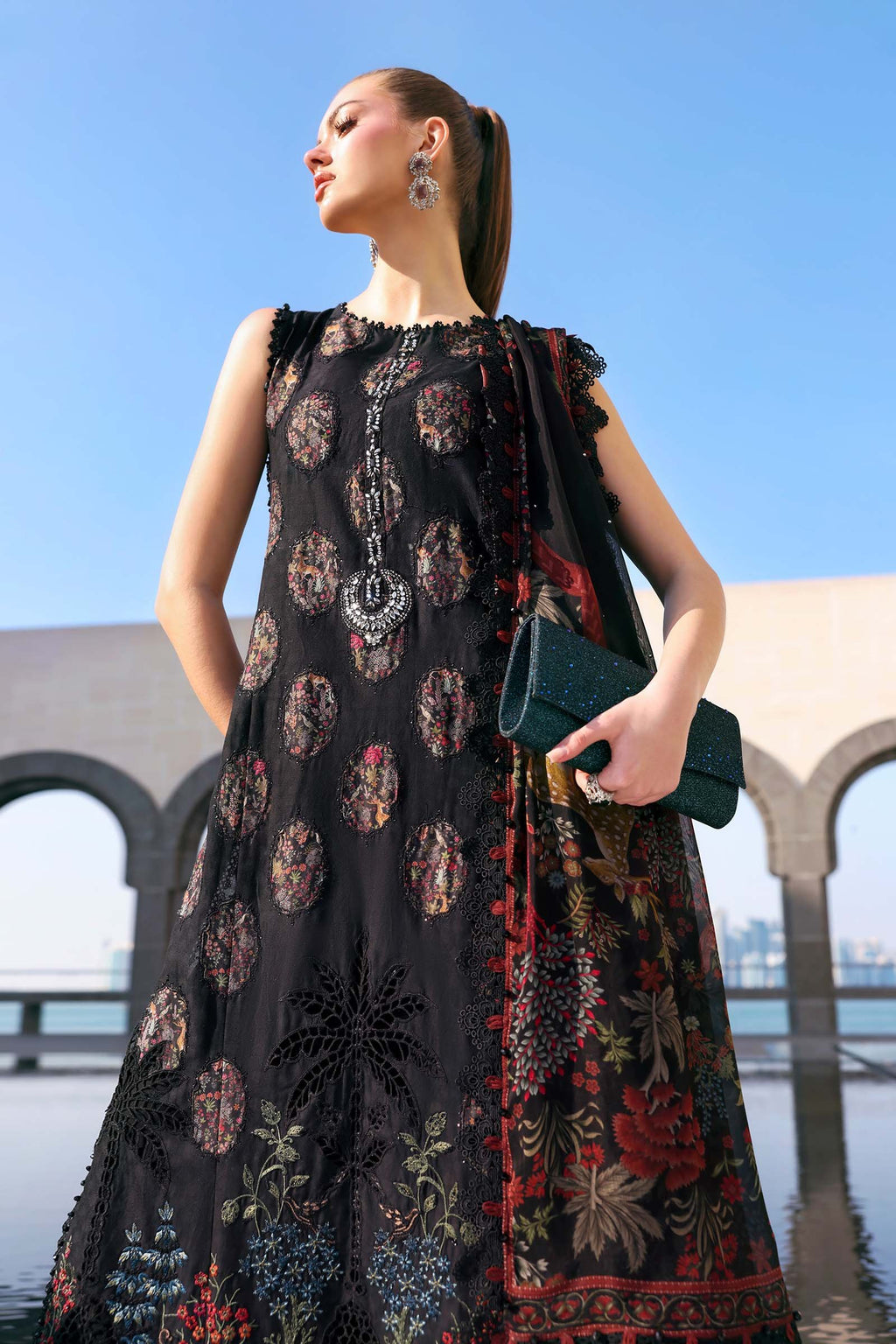 Maria.B Lawn Volume-26 Design 5B Unstitched 3 Piece - Multicolour