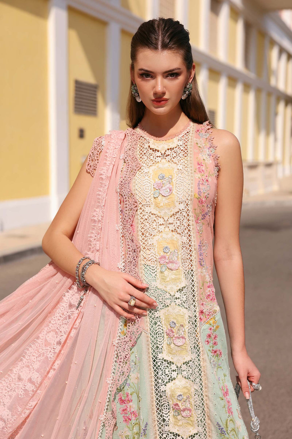 Maria.B Lawn Volume-26 Design 6A Unstitched 3 Piece - Multicolour
