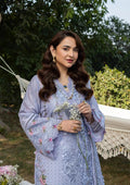 Elaf Premium Luxury Lawn 2026 Paradise ELY-3B Unstitched 3 Piece - Lilac