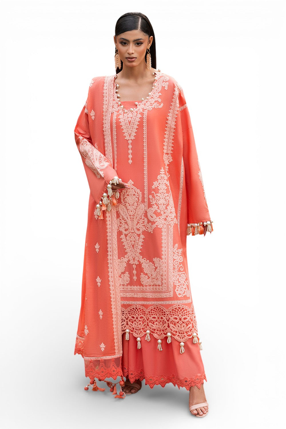 Gul Ahmed Summer Lawn DN-62031 Unstitched 3 Piece - Multicolour