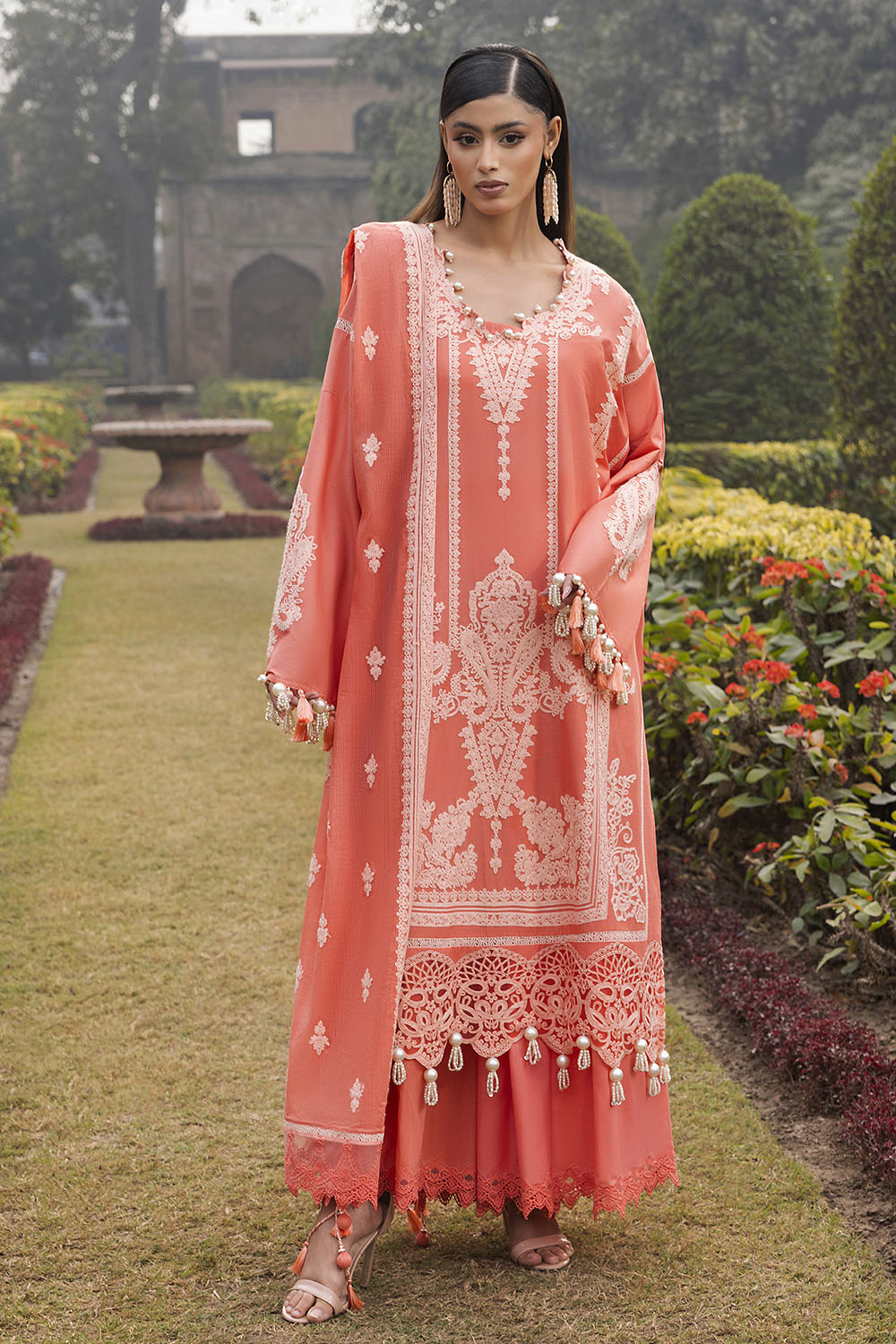 Gul Ahmed Summer Lawn DN-62031 Unstitched 3 Piece - Multicolour