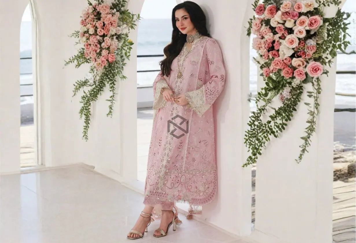 Maria.B Lawn Volume-26 Design 4B Unstitched 3 Piece - Multicolour