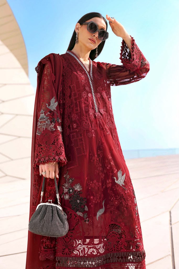Maria.B Lawn Volume-26 Design 7A Unstitched 3 Piece - Multicolour