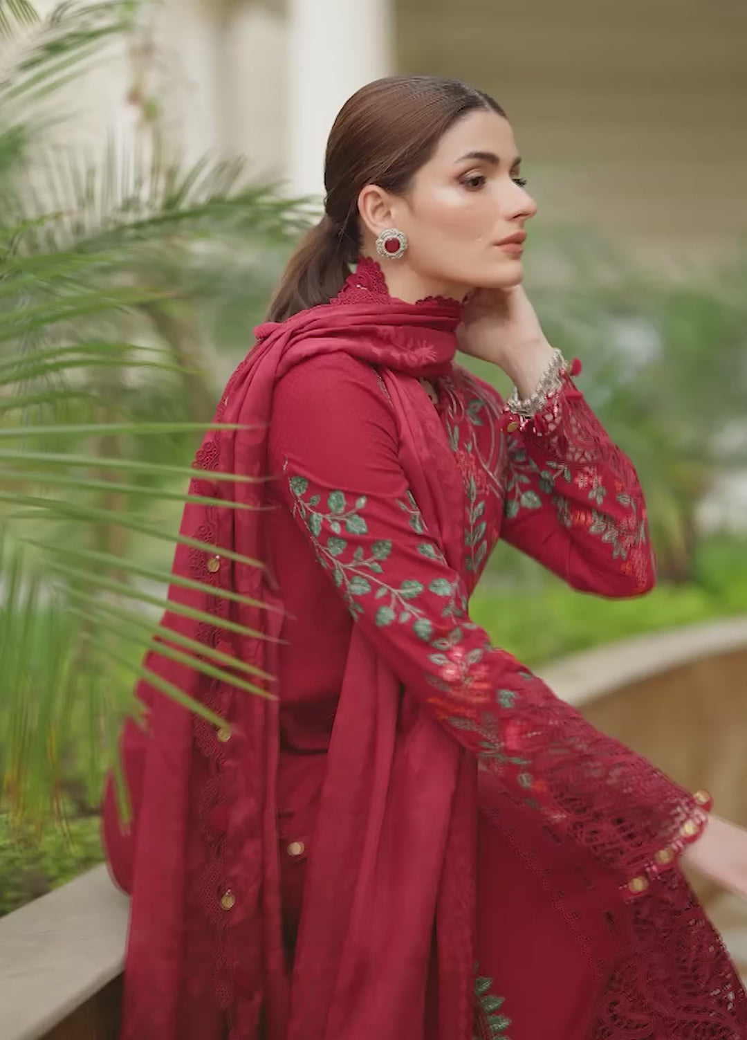 Maria.B Lawn Volume-26 Design D5 Unstitched 3 Piece - Multicolour